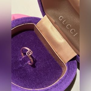 Gucci double G gold ring